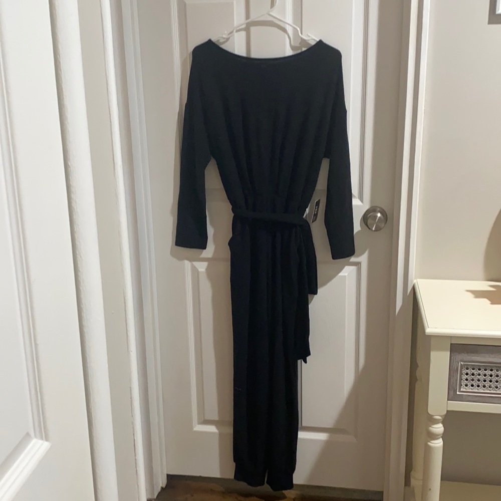 Black long sleep jumpsuit express size small